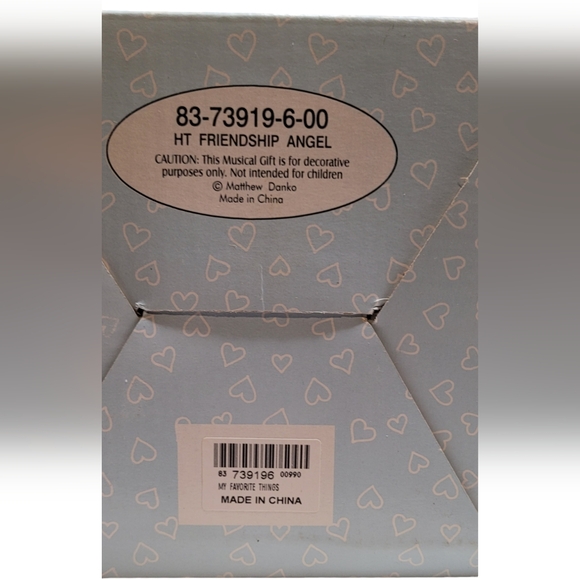 San Francisco Music Box Friendship Angel Rare - Picture 10 of 13